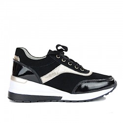 Skórzane sneakersy damskie...