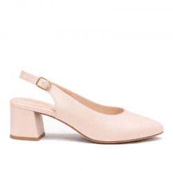 Czółenka na słupku Sergio...